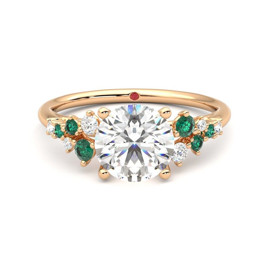 Taylor & Hart Marula Round Engagement Ring 2