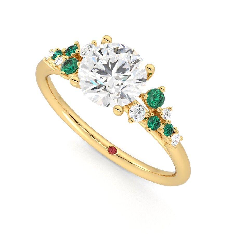 Taylor & Hart Marula Round Engagement Ring 0