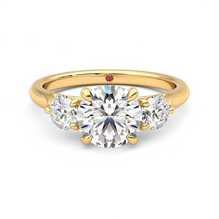 Taylor & Hart Tranquility Round Engagement Ring 0