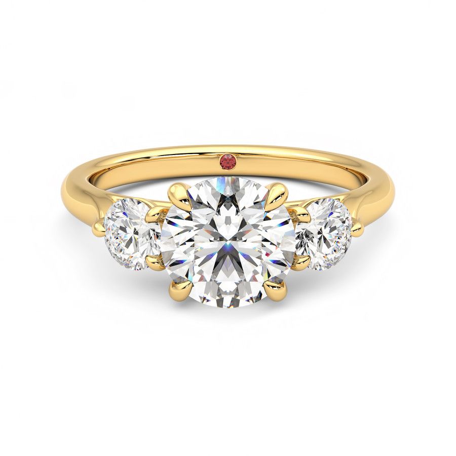 Taylor & Hart Tranquility Round Engagement Ring 2