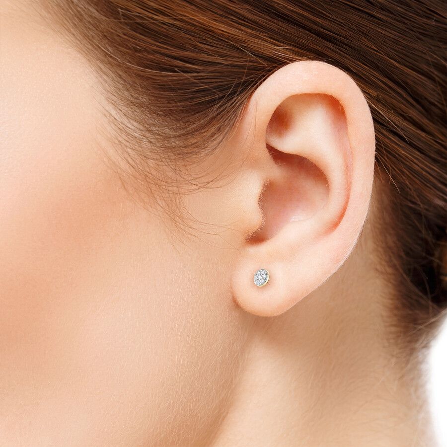Taylor & Hart Prisma Studs Jewellery 0