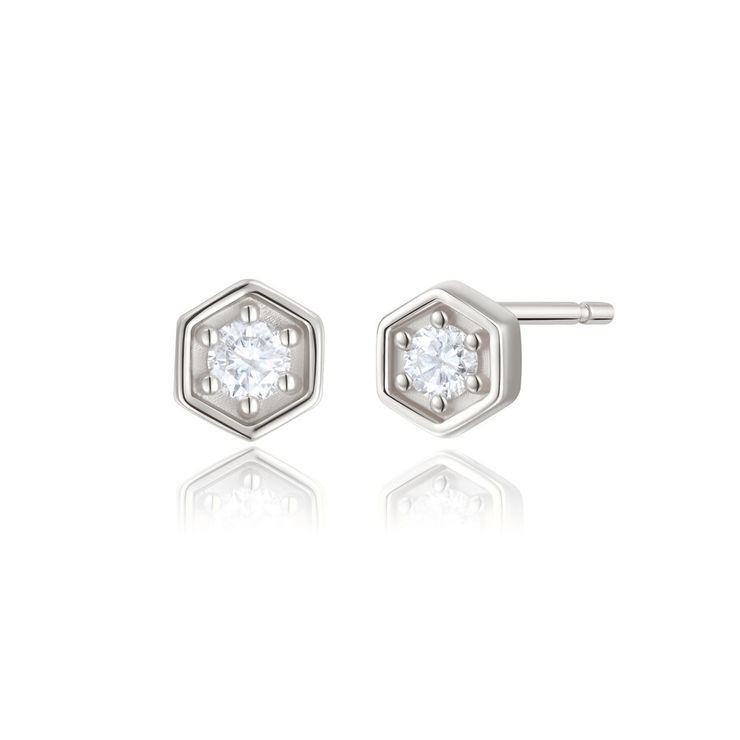 Taylor & Hart Miel Studs Jewellery 0