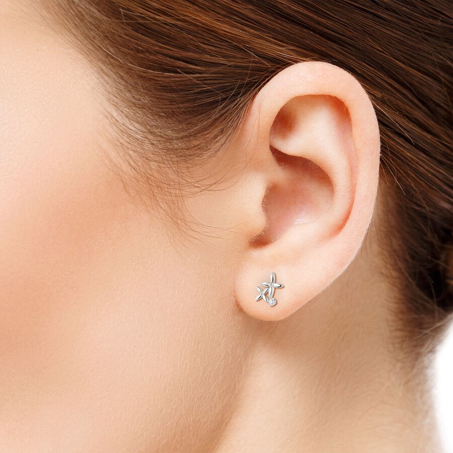 Taylor & Hart Canny Studs Jewellery 0