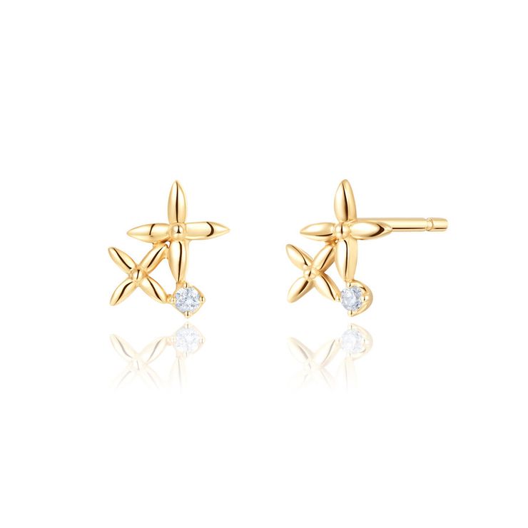 Taylor & Hart Canny Studs Jewellery 0
