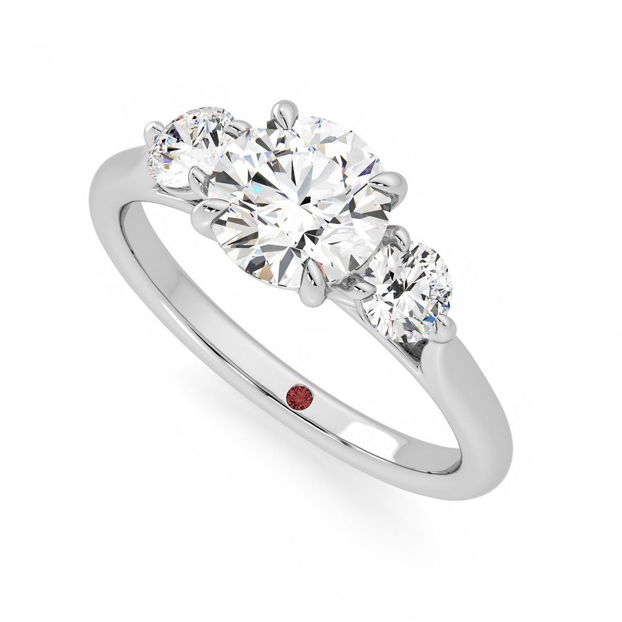 Taylor & Hart Tranquility Round Engagement Ring 0