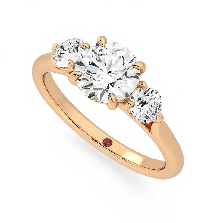 Taylor & Hart Tranquility Round Engagement Ring 0