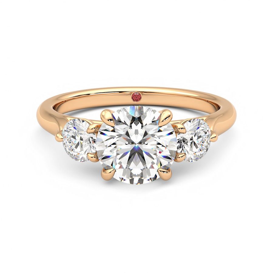 Taylor & Hart Tranquility Round Engagement Ring 0