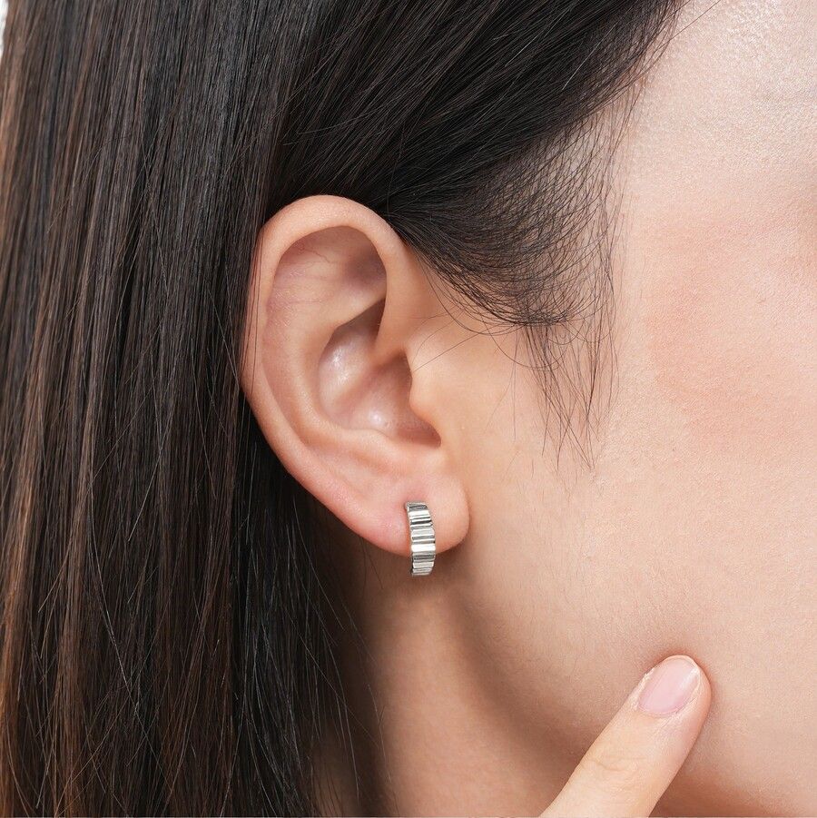 Taylor & Hart Tide Open Hoops Jewellery 1