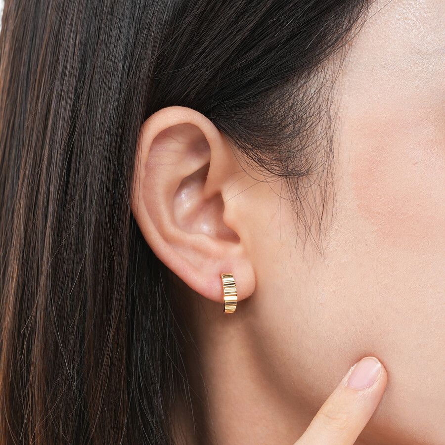 Taylor & Hart Tide Open Hoops Jewellery 1