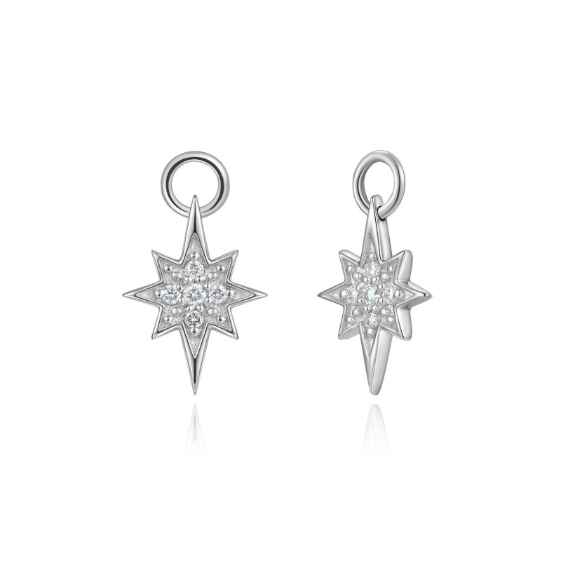 Novine Hoop Charm