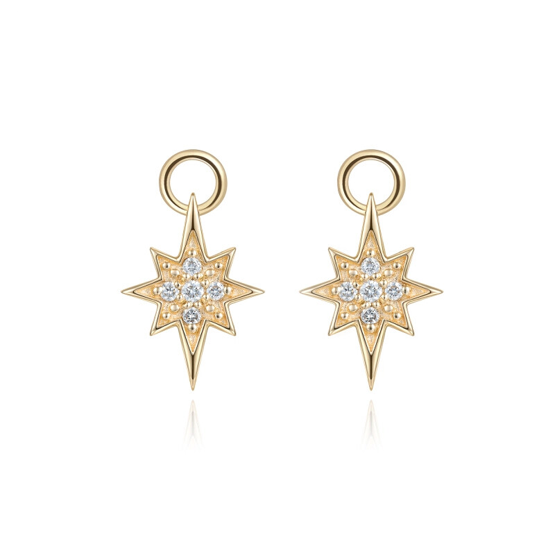 Novine Hoop Charm