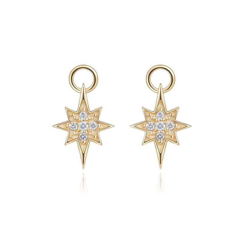 Taylor & Hart Novine Hoop Charm Jewellery 0
