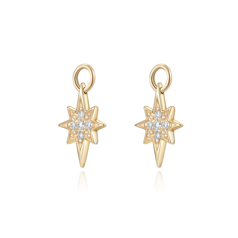 Novine Hoop Charm