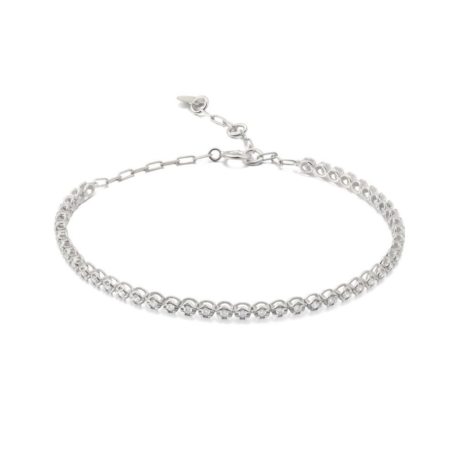 Taylor & Hart Garbine Tennis Bracelet Full Jewellery 0