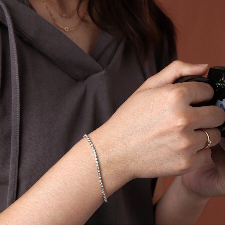 Taylor & Hart Garbine Tennis Bracelet Full Jewellery 1