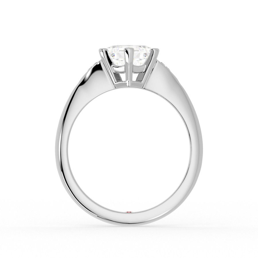 Taylor & Hart Gossamer Hexagonal Engagement Ring 1