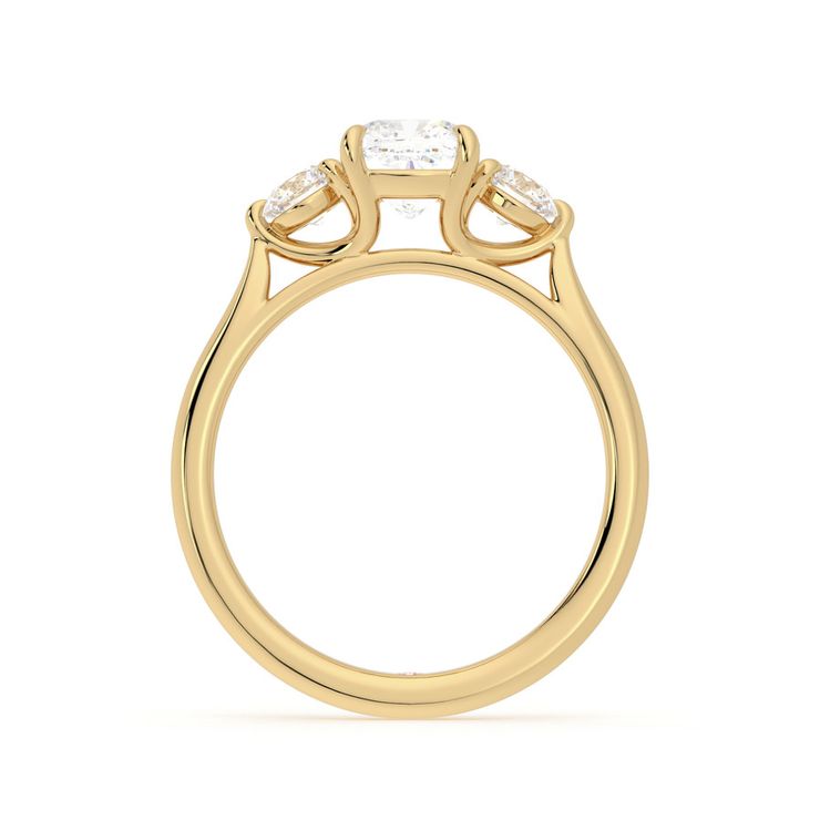 Taylor & Hart Destiny Cushion Engagement Ring 1