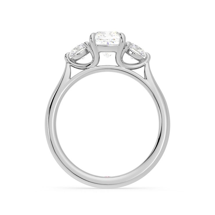 Taylor & Hart Destiny Cushion Engagement Ring 1