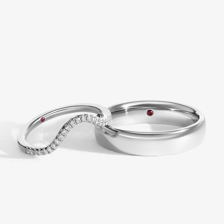 Taylor & Hart Alder Wedding Ring 1