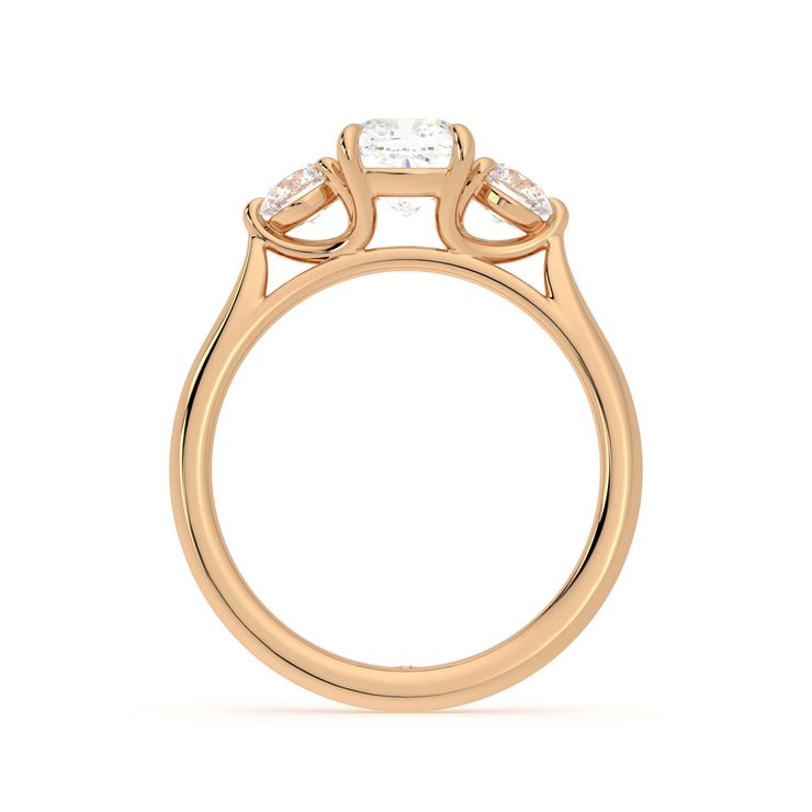 Taylor & Hart Destiny Cushion Engagement Ring 1