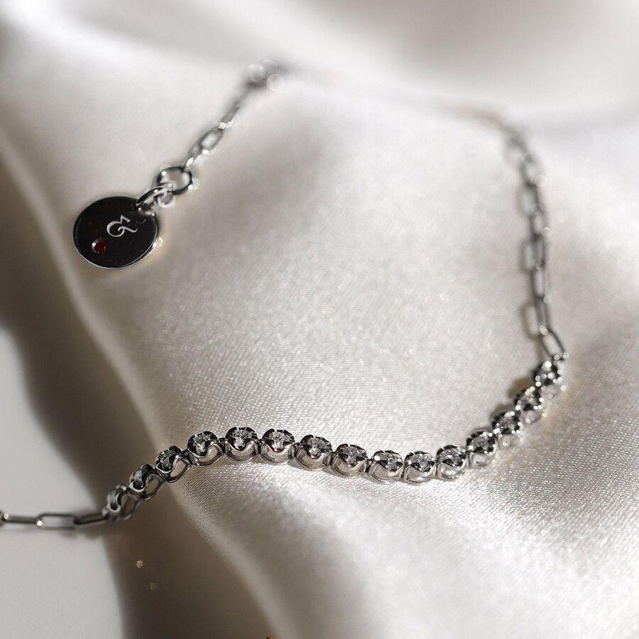 Taylor & Hart Garbine Tennis Bracelet Jewellery 4