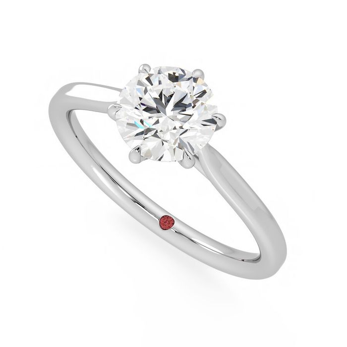 Eve Ring - 1.00ct Round Lab-Grown Diamond