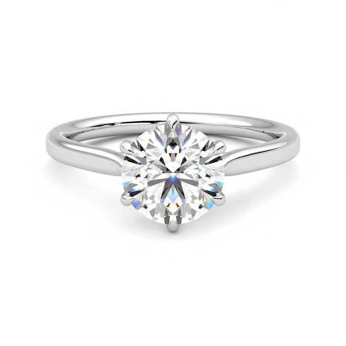 Eve Ring - 1.00ct Round Lab-Grown Diamond