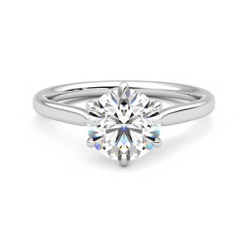 Eve Ring - 1.00ct Round Diamond
