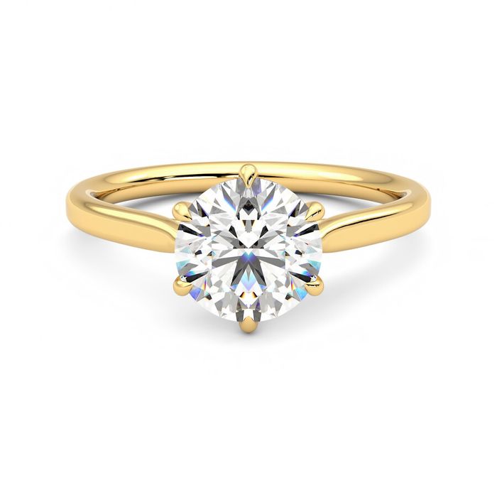 Eve Ring - 1.00ct Round Lab-Grown Diamond