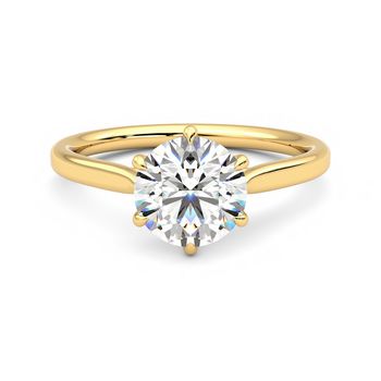 Eve Ring - 1.00ct Round Diamond
