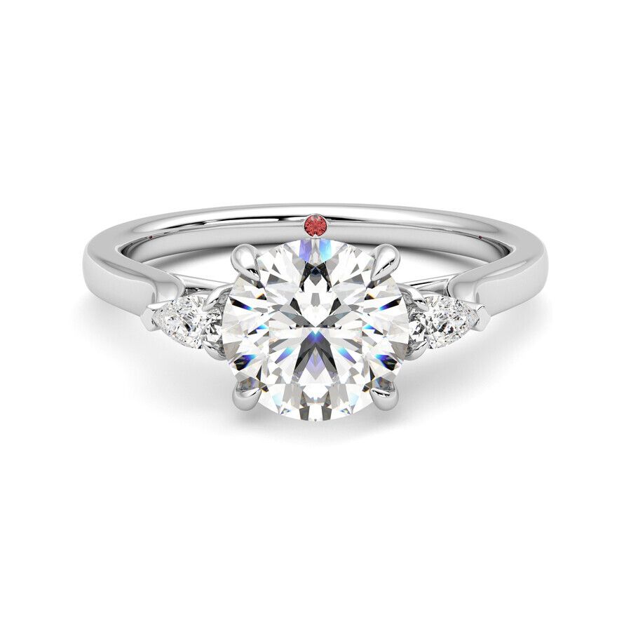 Taylor & Hart Faith Ring - 1.00ct Round Lab-Grown Diamond Ready to Go Ring 1
