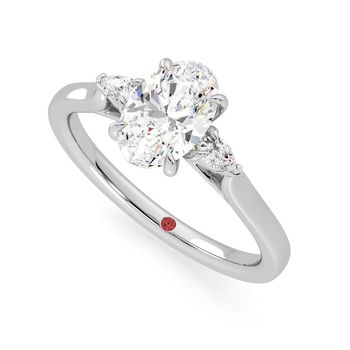 Faith Ring - 1.00ct Oval Lab-Grown Diamond