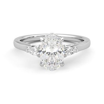 Faith Ring - 1.00ct Oval Lab-Grown Diamond