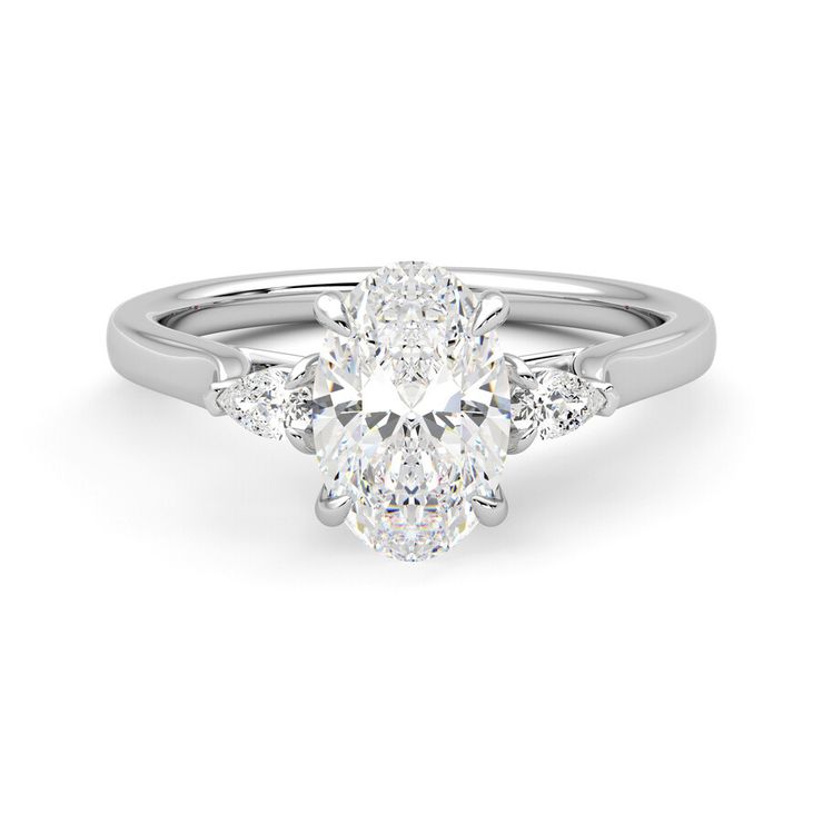 Taylor &amp; Hart Faith Ring - 1.00ct Oval Diamond Ready to Go Ring 1
