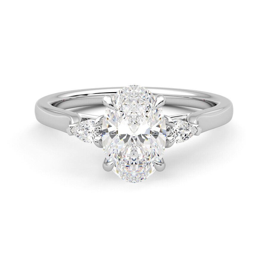 Taylor &amp; Hart Faith Ring - 1.00ct Oval Diamond Ready to Go Ring 2