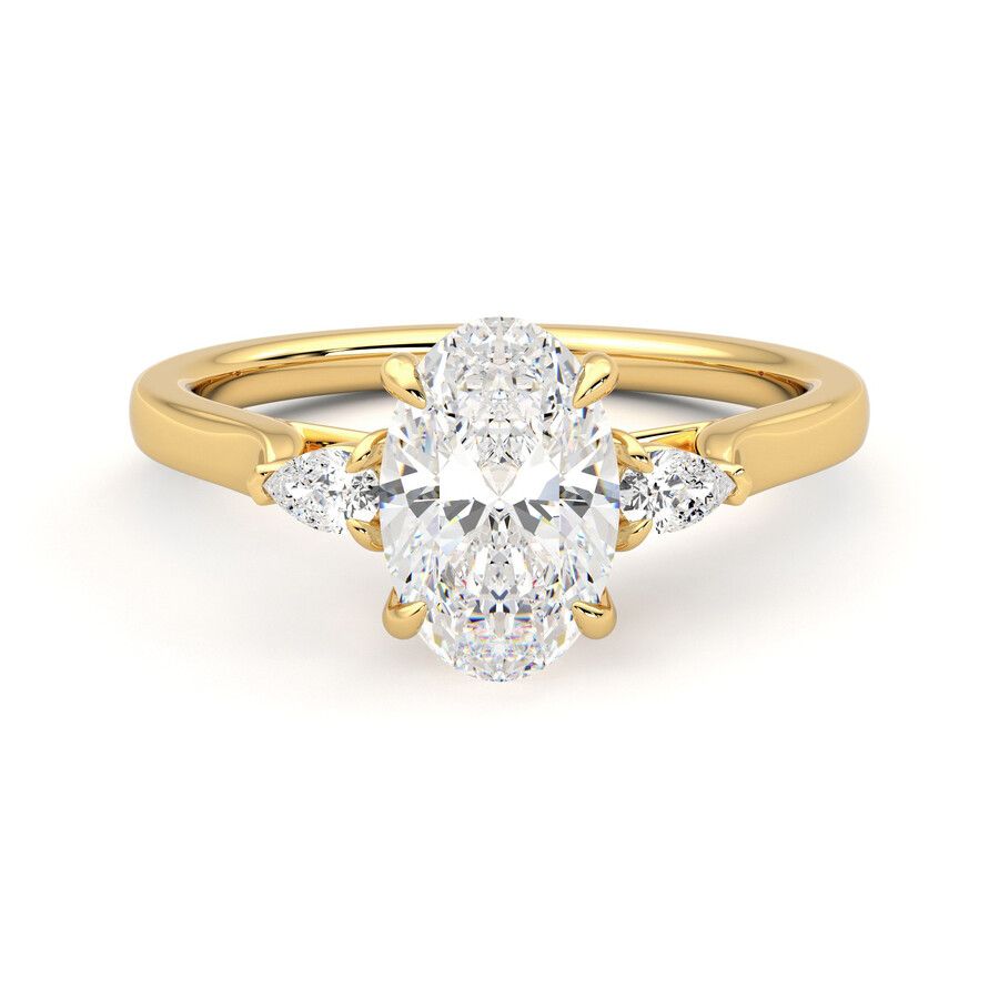 Taylor & Hart Faith Ring - 1.00ct Oval Lab-Grown Diamond Ready to Go Ring 2