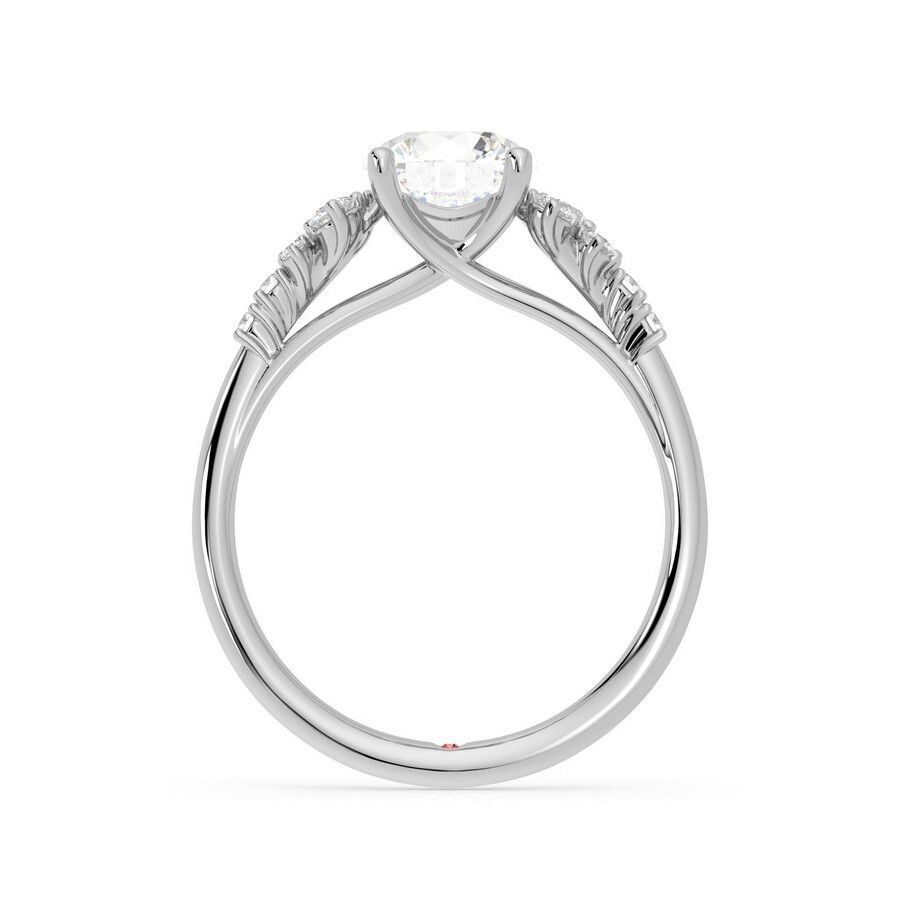 Taylor &amp; Hart Marula Ring - 1.00ct Round Lab-Grown Diamond Ready to Go Ring 1