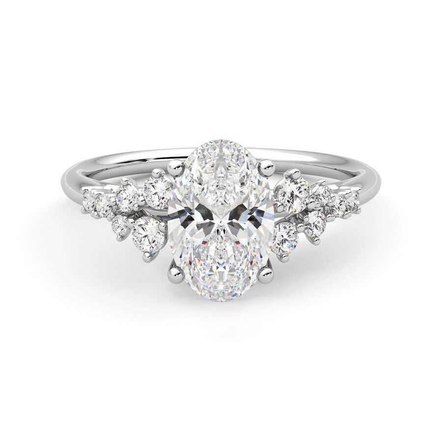 Taylor &amp; Hart Marula Ring - 2.00ct Oval Lab-Grown Diamond Ready to Go Ring 2