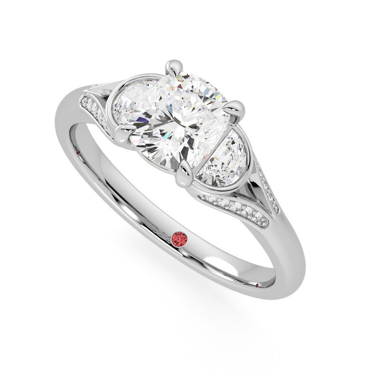 Taylor & Hart Luna Cushion Engagement Ring 0