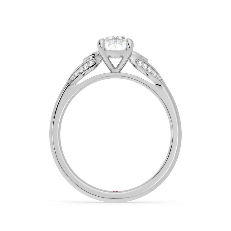 Taylor & Hart Luna Oval Engagement Ring 1