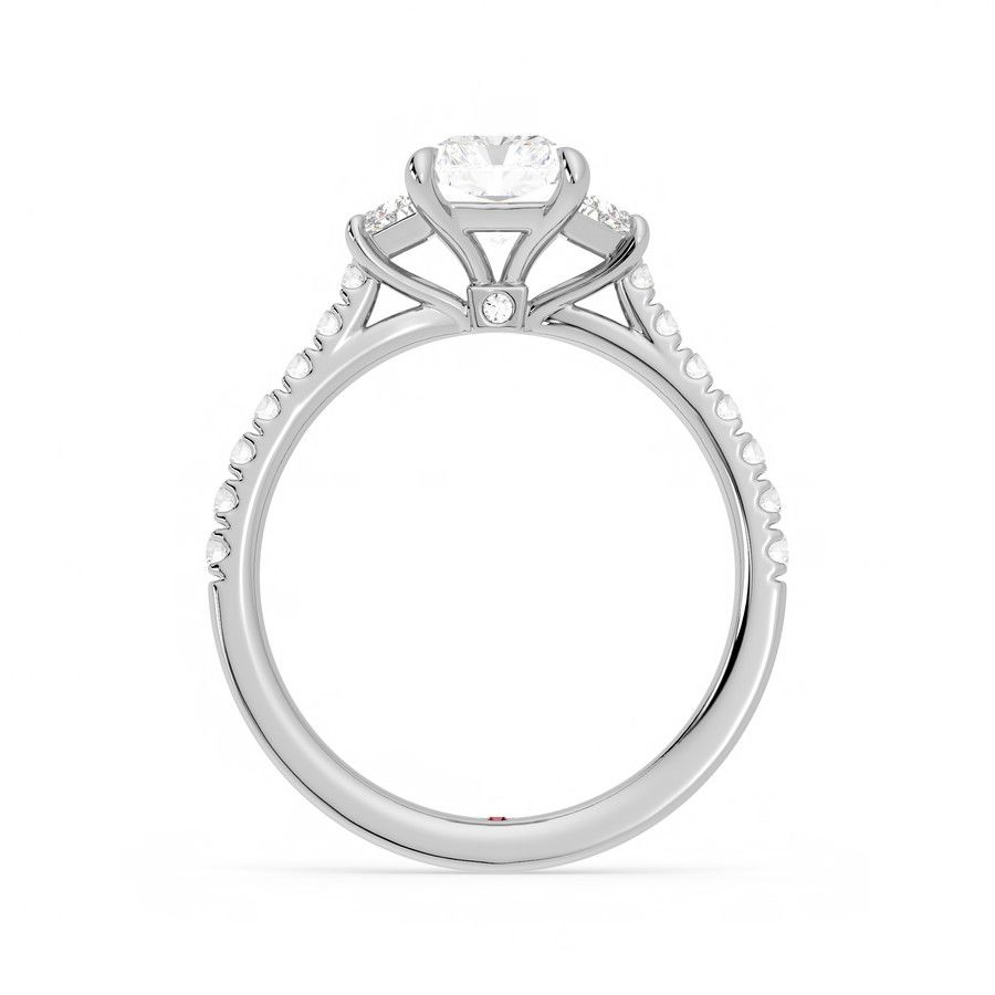 Taylor & Hart Felicity Radiant Engagement Ring 1