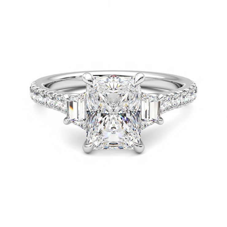 Taylor & Hart Felicity Radiant Engagement Ring 0