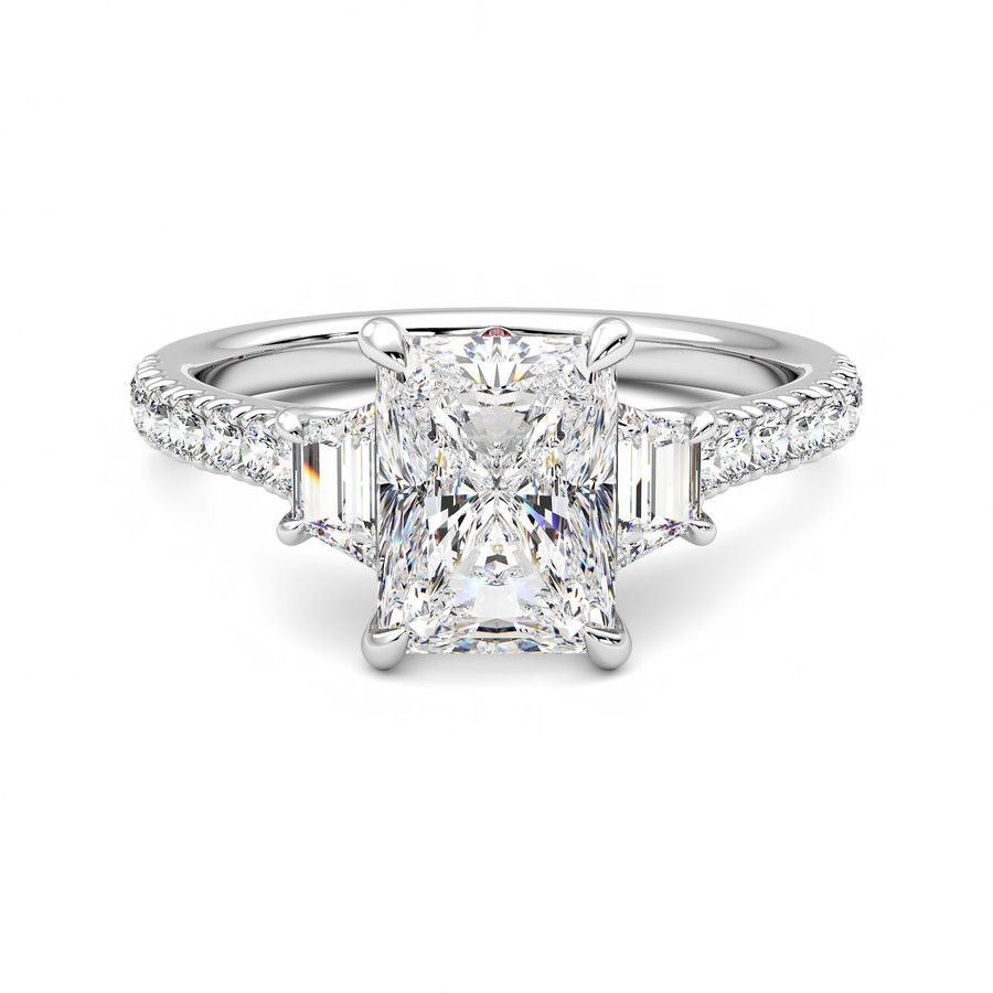 Taylor & Hart Felicity Radiant Engagement Ring 2