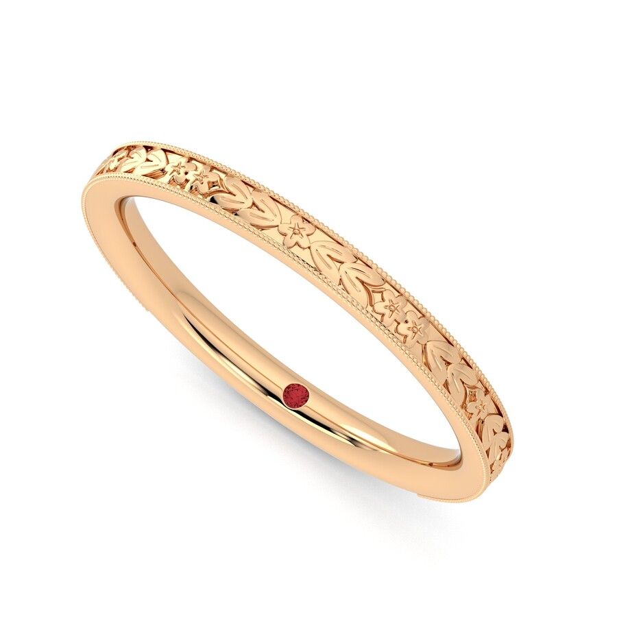 Taylor & Hart Calla Wedding Ring 0