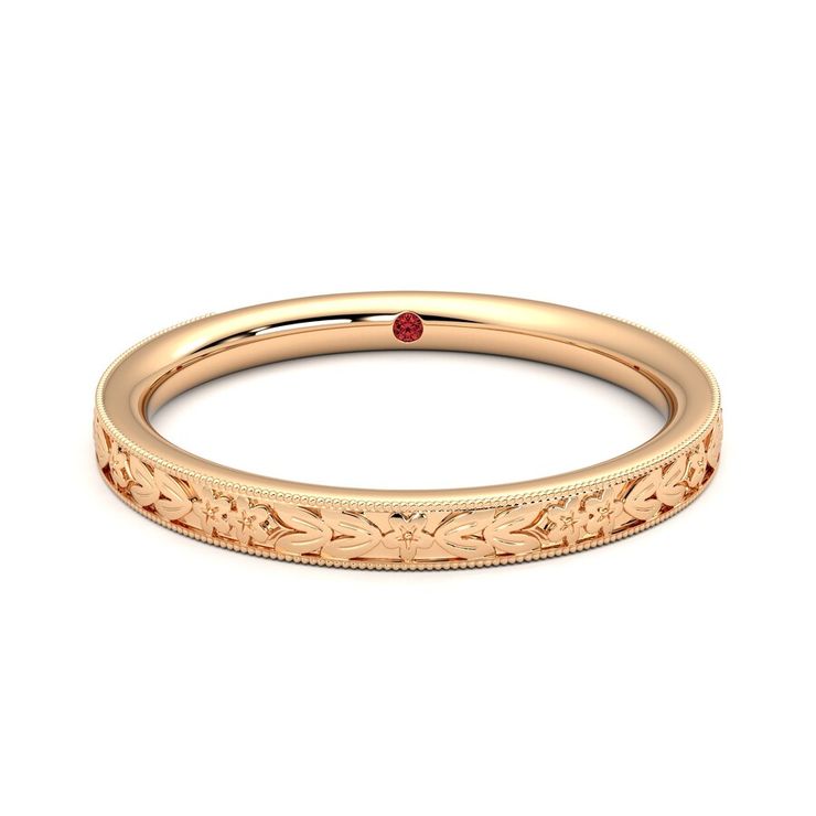 Taylor & Hart Calla Wedding Ring 0