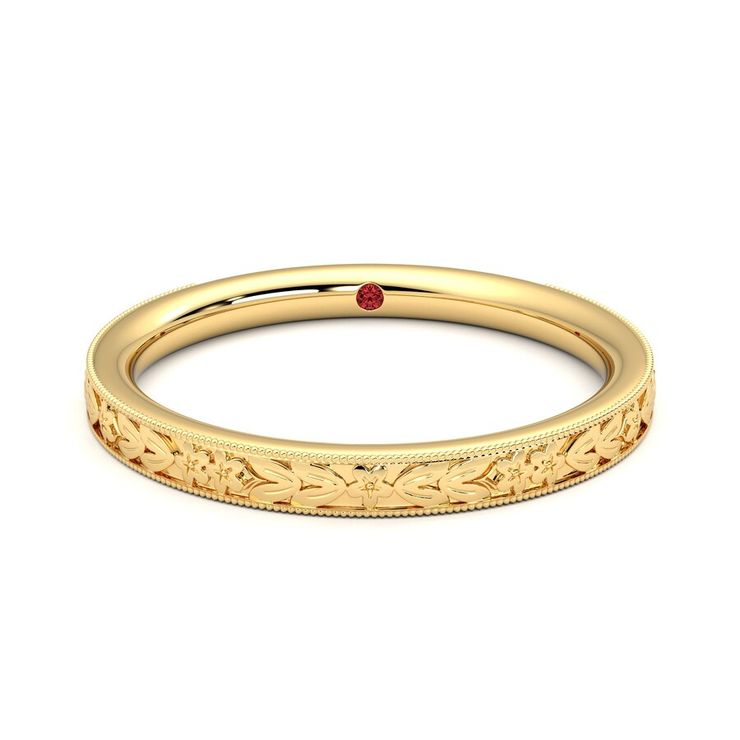 Taylor & Hart Calla Wedding Ring 0