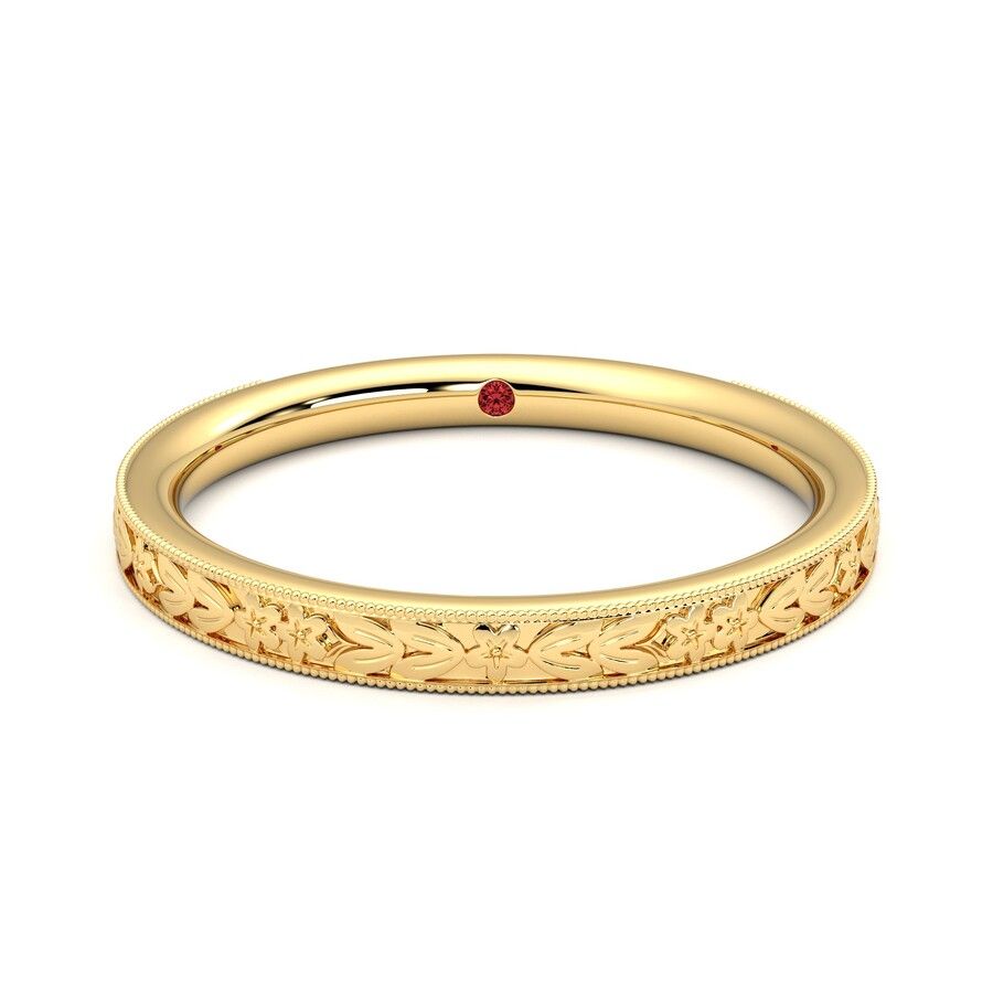 Taylor & Hart Calla Wedding Ring 0