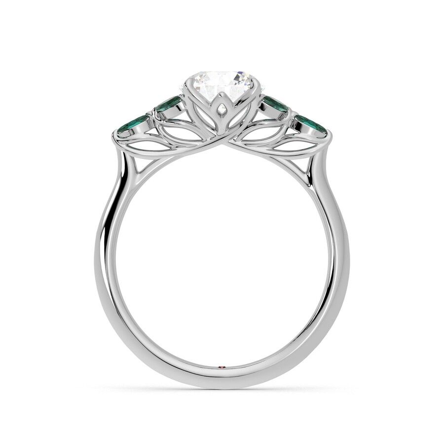 Taylor & Hart Tamora Round Engagement Ring 1