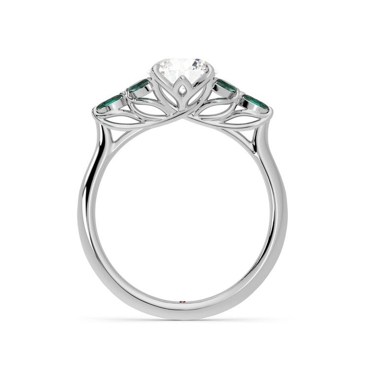 Taylor & Hart Tamora Round Engagement Ring 0