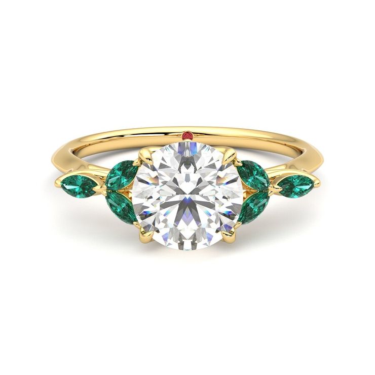 Taylor & Hart Tamora Round Engagement Ring 1